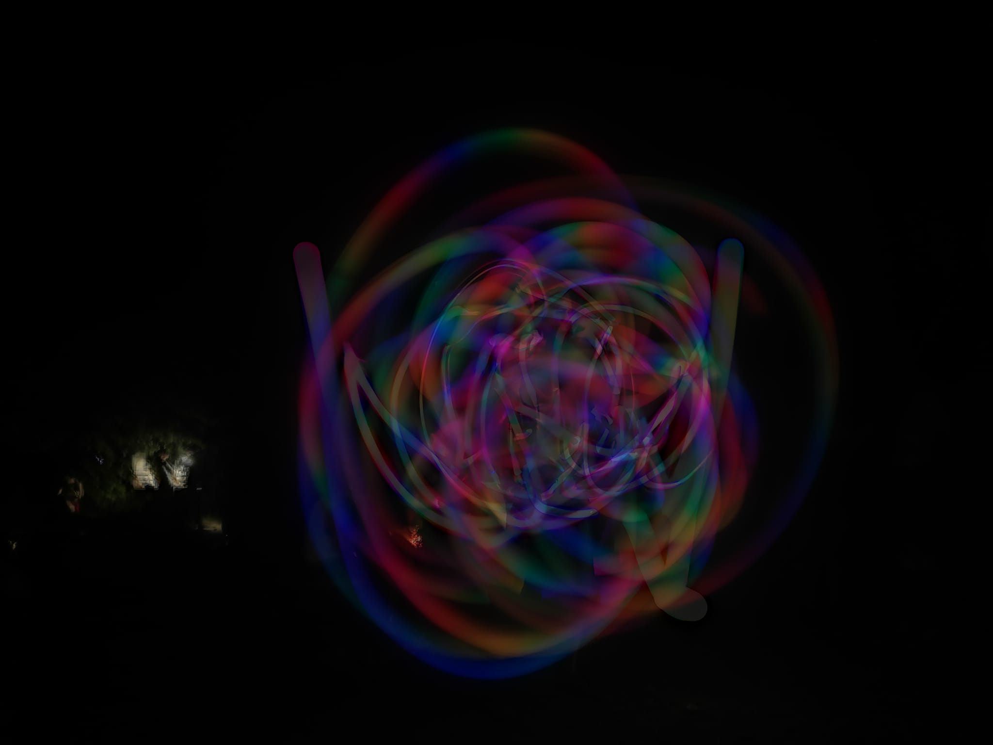 Mystical Light Spiral