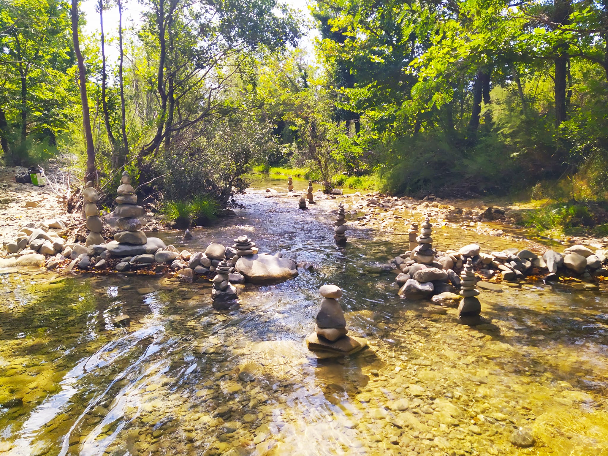 Sacred Stone Cairns River